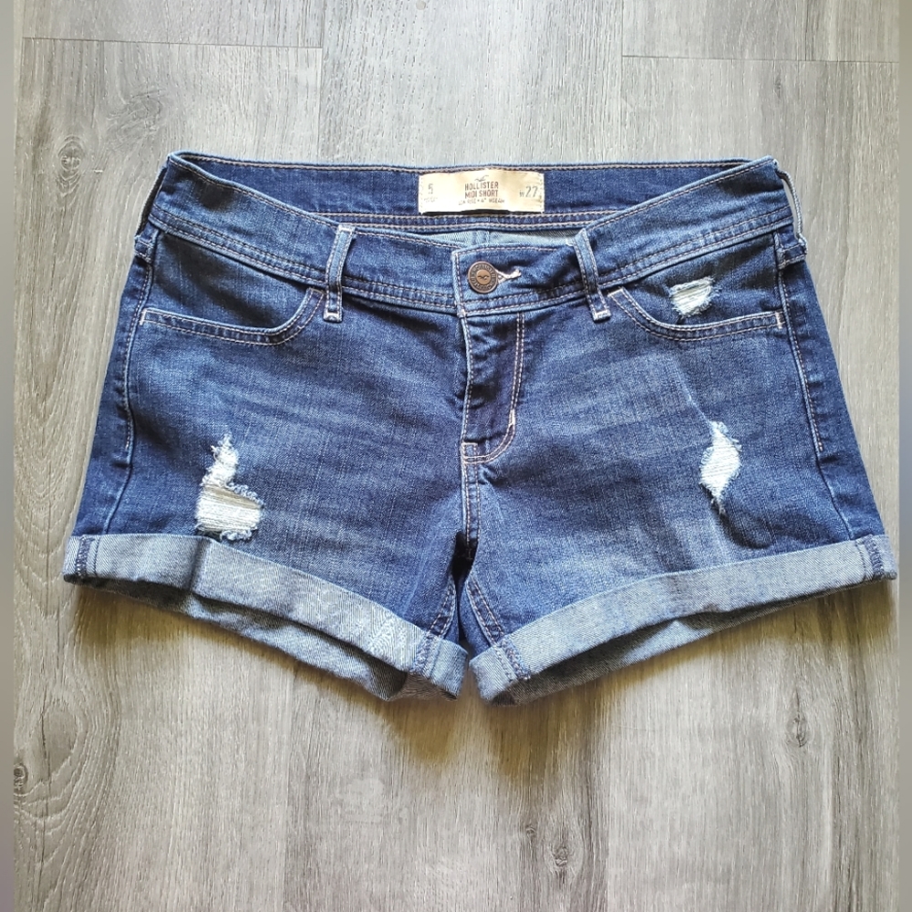 Hollister Midi Short Shorts, Size 5